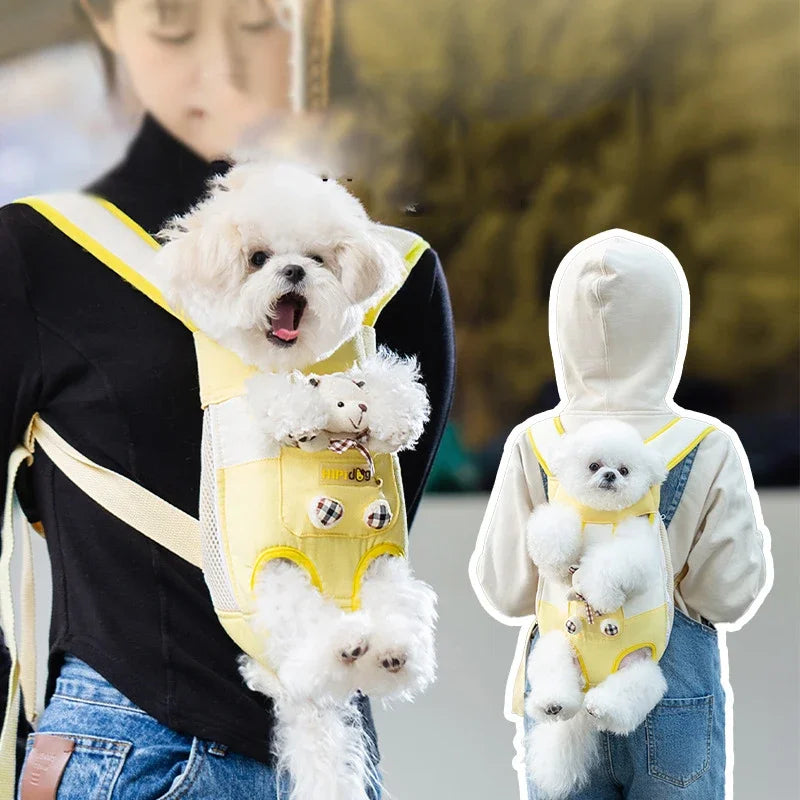 Hands-Free Chest Carrier for Pets 🐶