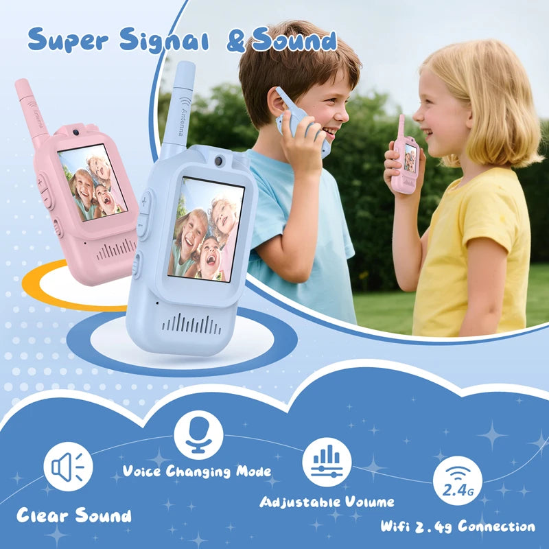 ChatCam™ – Video Walkie Talkie Adventure for Kids 🎥📡