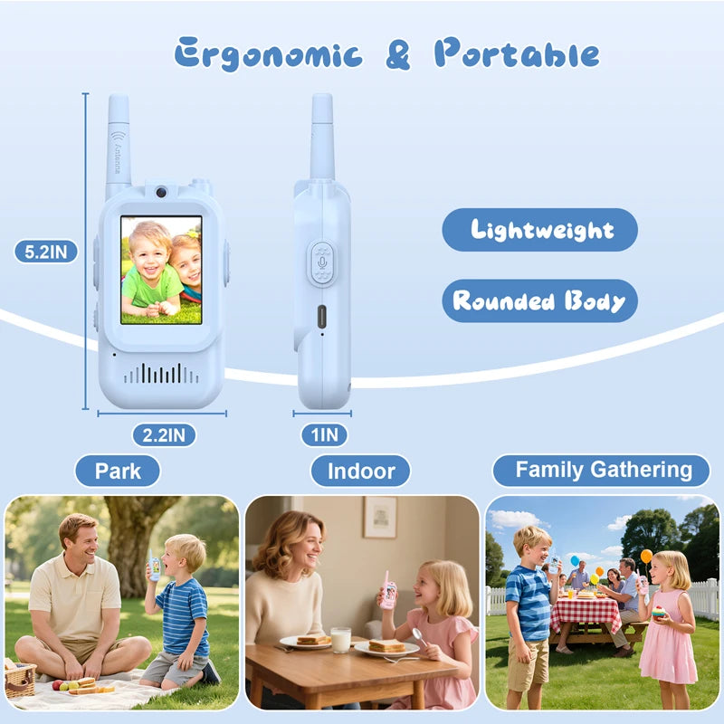 ChatCam™ – Video Walkie Talkie Adventure for Kids 🎥📡