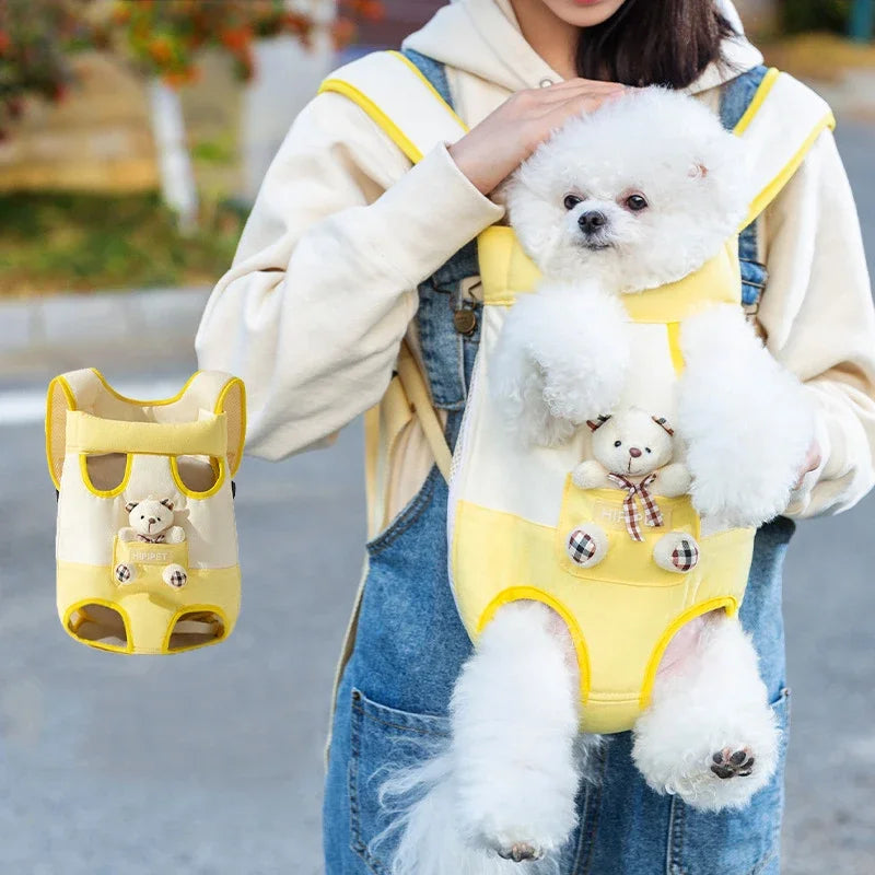 Hands-Free Chest Carrier for Pets 🐶
